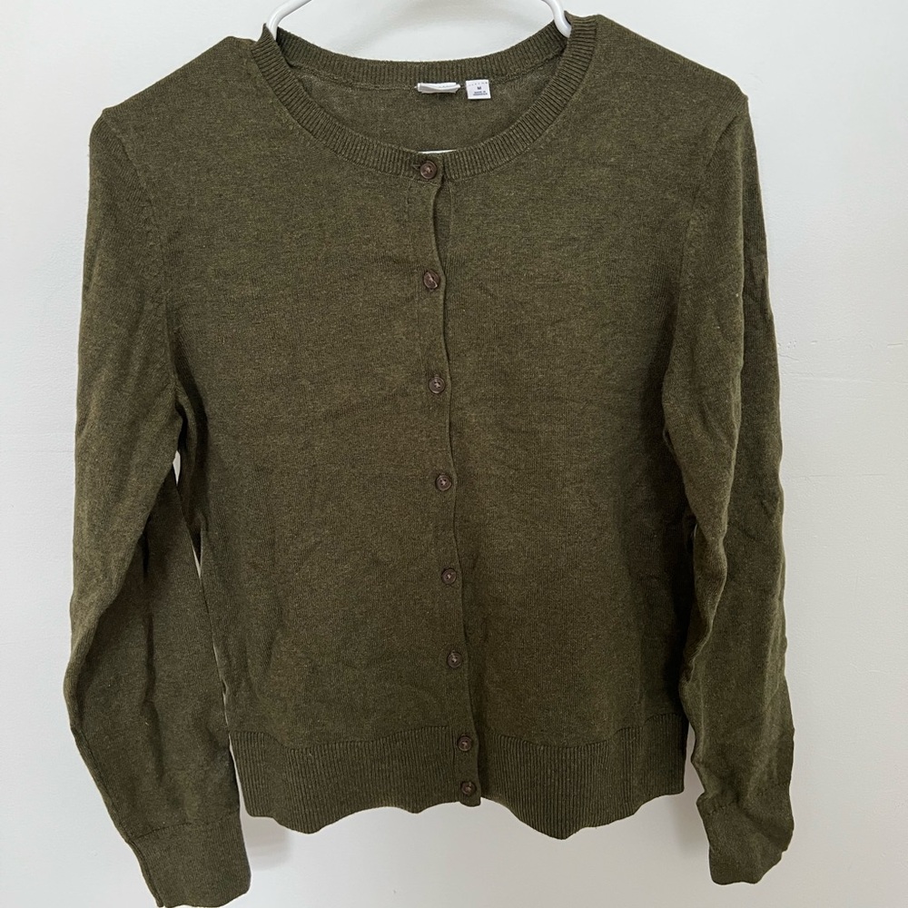 GAP Olive Knit Sweater